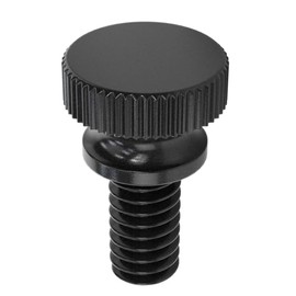 Nylon Thumb Screws, 1/4"-20 Thread (10, Black, 1/2")