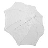 Lace Wedding Umbrella Romantic Embroidery Flower Bridal Umbrella Ergonomic Handle