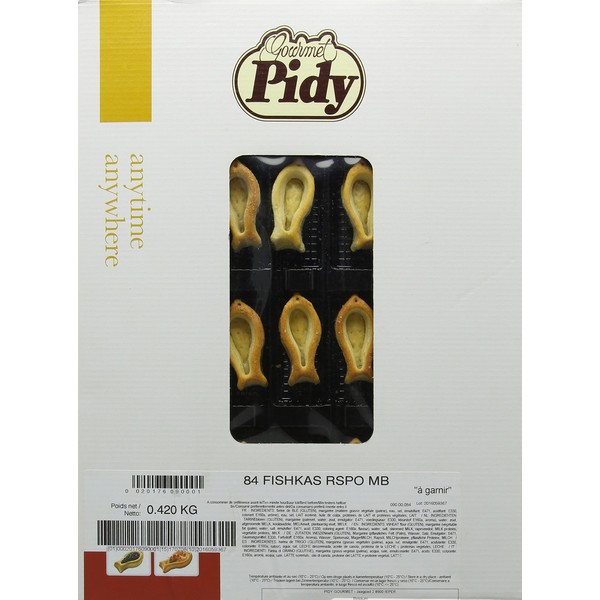 Pidy Mini Puff Pastry Fish - 84 Pieces