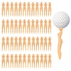 KIBBEH Pack of 50 Golf Tees, Girls Golf Tees, 7.5