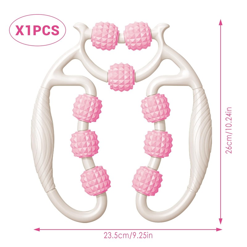 HYran Massage Roller, Massage Roller Legs, Massage Roller with Handle