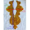 Handmade Crystal on lace Applique Sewing Rhinestones Beads Sequins Patches