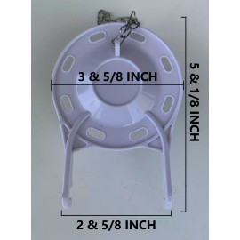 NUFLUSH Removable Niple, 3-inch Flapper with Extra Silicone Seal, by NuFlush