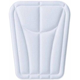 Zett Boys Baseball Sliding Pad (Iron Type/Knee) PA11JK White