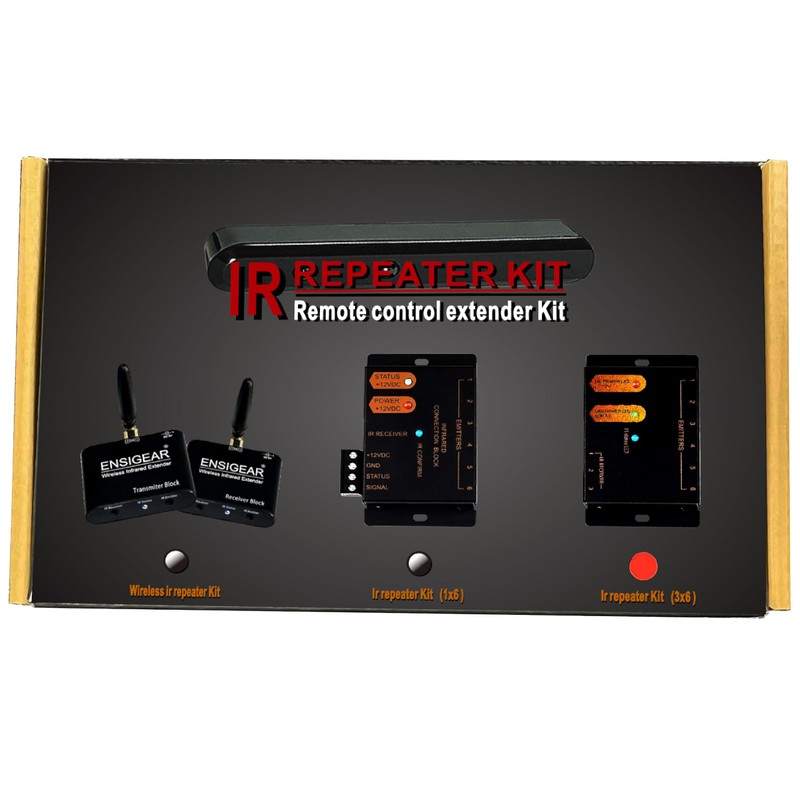 ENSIGEAR IR Repeater Kit. ir Repeater System.IR Remote Control Extender