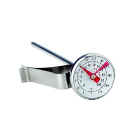 Cuisena Milk Jug Thermometer, Silver 98576
