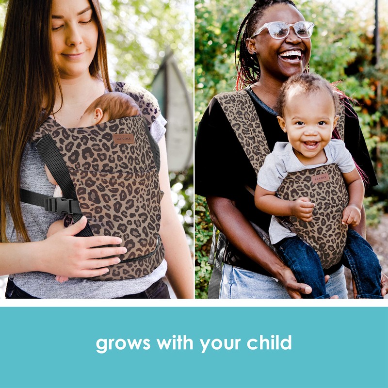 JJ Cole Luma™ Packable Carrier – 4-Position Baby Carrier –