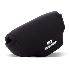 MegaGear MG1936 Ultra Light Neoprene Camera Case compatible with Olympus OM-D E-M10 Mark IV - Black