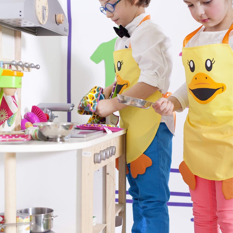 VIGAR Ducks Adult Apron, Multi Colour, One Size