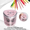 Electric Pencil Sharpener Double Holes Automatic Pencil Sharpener for Students
