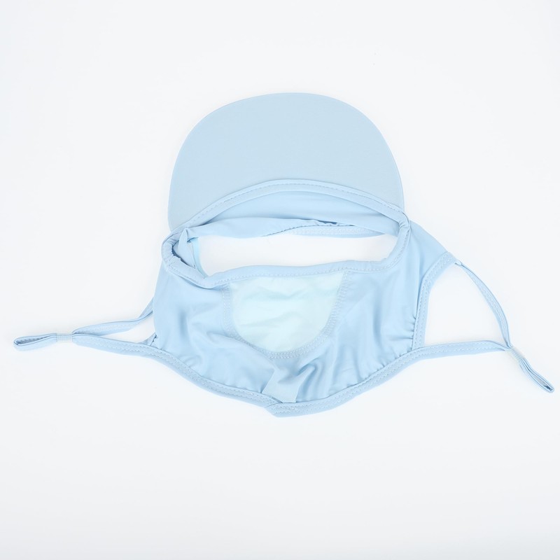 A ABSOPRO Full Face Mask Brim Design Adjustable 6.42" Windproof