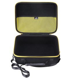 Tourmate Hard Case applicable DEWALT Bluetooth Speaker,Travel Case for 20V MAX Speaker, DCR010 100 ft Range Speaker Storage Box (Only Box) (Black + Yellow)