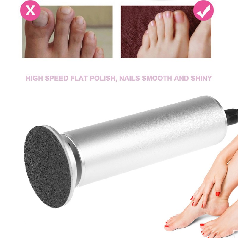 Professional Electric Callus Remover Foot File Pedicure Care Tool Grey