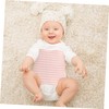 ULDIGI 10Pcs Newborn Belly Bands Soft Cotton Abdomen Protectors for