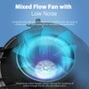 iPower 4 Inch 130 CFM Inline Duct Fan with Variable