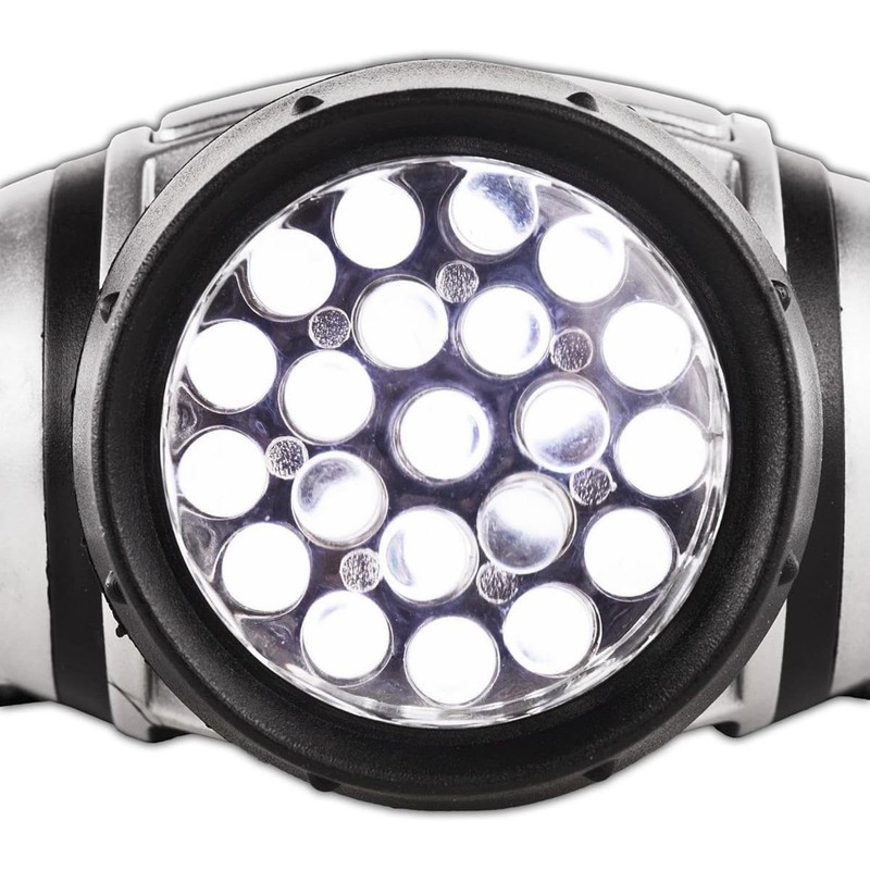 Black Crevice Head Torch 21 LED 10 x 10 x