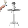 CUBELLIN Lifting Spray Painting Table 23.6-31.5" Height Adjustable Rotating Paint