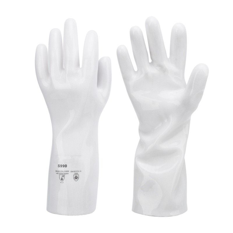 Liquid Silicone Heat Resistant Glove Waterproof Seamless with Insulation Liner
