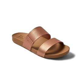 Reef Women's Fashion Casual Slide Sandal, Rose Gold, 8 US