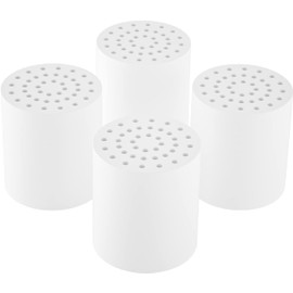SR SUN RISE 4 Pack 20-Stages Filter Filter Replacement Cartridge for Water Soften Shower Head