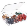 ZECENN Coffee Pod Holder Storage for Counter, Clear Organizer for