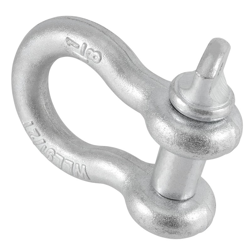 ZOENHOU 1-1/8 Inch D Ring Shackle, 9.5 Ton / 20,944