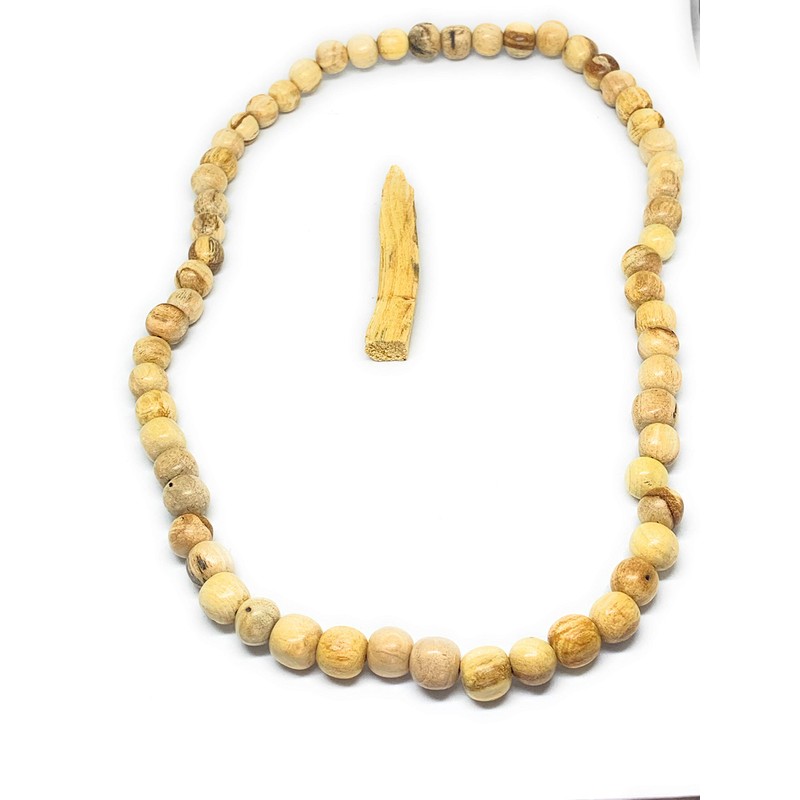 palo Santo Wood Necklaces Hand-Crafted Made holy Wood Meditation Relaxation