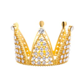 EXCEART Crown Kids Crown Topper Tiara Hair Accessories Party Hat Mini