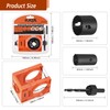 KATA 1-3/8" - 1-3/4" Door Lock Installation Kit with Large