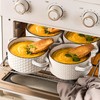 Gooditour Ceramic Soup Bowls Set - 27 Oz French Onion