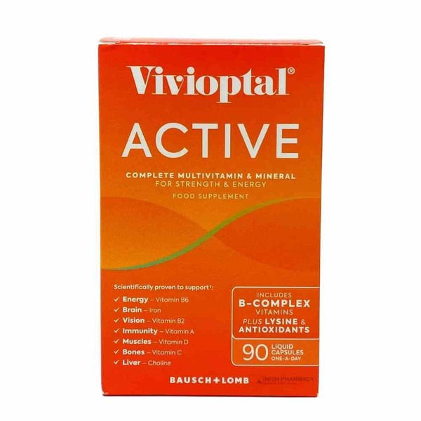 Vivioptal Active Food Supplement 90 Capsules