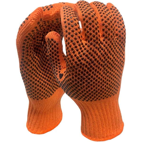 ATERET Polyester Cotton String Knit Safety Protection Work Gloves Canvas