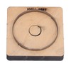 Leather Cutting Die 75mm Dia Round Shaped Manual Punching Molds