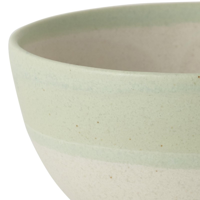 Francfranc Mino Yaki Rice Bowl, Divided by Franc Blue