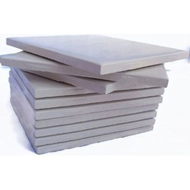 6x6 in Ceramic Tile White Daltile Color 0100 Subway Square 6 x 6 inch Gloss 10 Piece Box