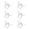 6Pcs Breast Pump Flange Insert 12mm Compatible with Momcozy/Spectra/Medela/eufy/Elvie/Lansinoh/Paruu P10