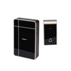Wireless Doorbell DC Black Gold Self-Priming Doorbell Wireless Outdoor Doorbell