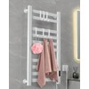 Caianwin Pack of 6 Towel Rail Radiator White Radiator Hooks