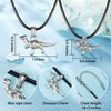 GBTBYS Back to School Dinosaur Necklace Gifts Set for 2