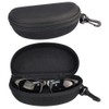 SUNTRADE Hard Case for Glasses Black Pack of 2, black
