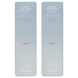Hygge Sun Cream 50ml / 휘게 선크림 50ml x 2개 비건 / 썬 햇빛 피부 선물 희게 휘개 히게 gnlrp hege 히개 화장품 미용 뷰티