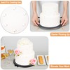 BOARDS+ 14 Pack Cake Drums 8 inch in White, Silver,