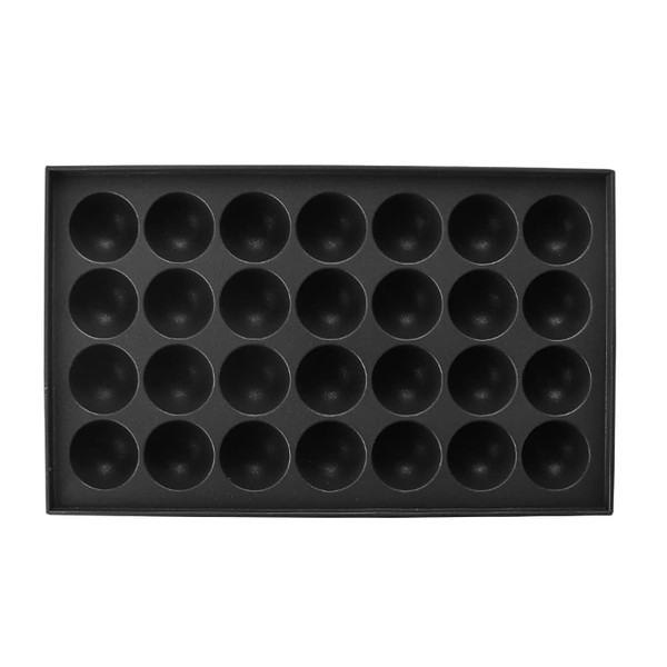 Povhhee Takoyaki Plate 28 Holes 4 cm Non-Stick Cooking at