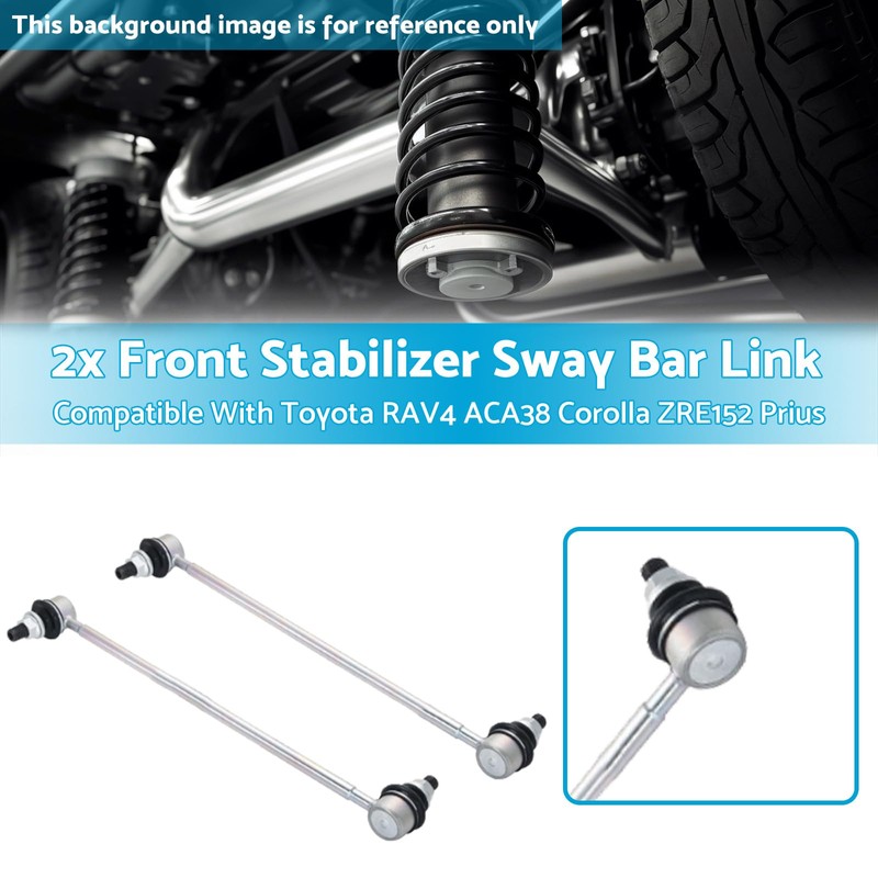 MAX COOL Pair Front Sway Bar Links Suitable for Toyota