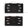 Roller Blind Licence Plate Frame Electric Cover Up Hide Shutter