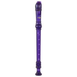 Recorder Workshop 301TPU Descant Recorder, Transparent Purple