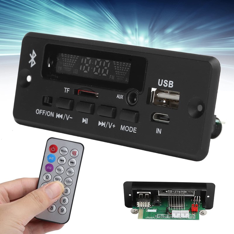 MP3 -Decoder -Board, Universal MP3 WAV Decoding Board Modul Aux