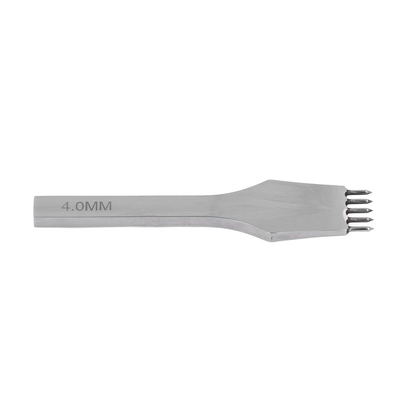 Leather Pricking Iron Round Cutting Mirror Polished High Speed Steel