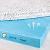 SyMax 3 inch Memory Foam Mattress Topper, Cooling Mattress Topper