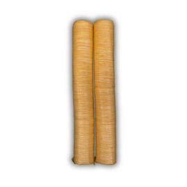 Bearded Butchers 32mm Clear Smoked Sausage Casings – Edible Collagen Casings for Up to 25 lbs of Meat – Ideal for Smoked Sausage, Bratwurst, or Dinner Links – Edible, Durable, Ready to Use